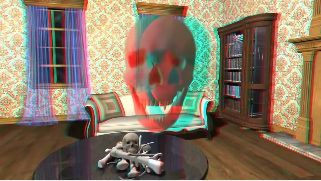 Enter to the Ghost House 3D and live a spooky adventure